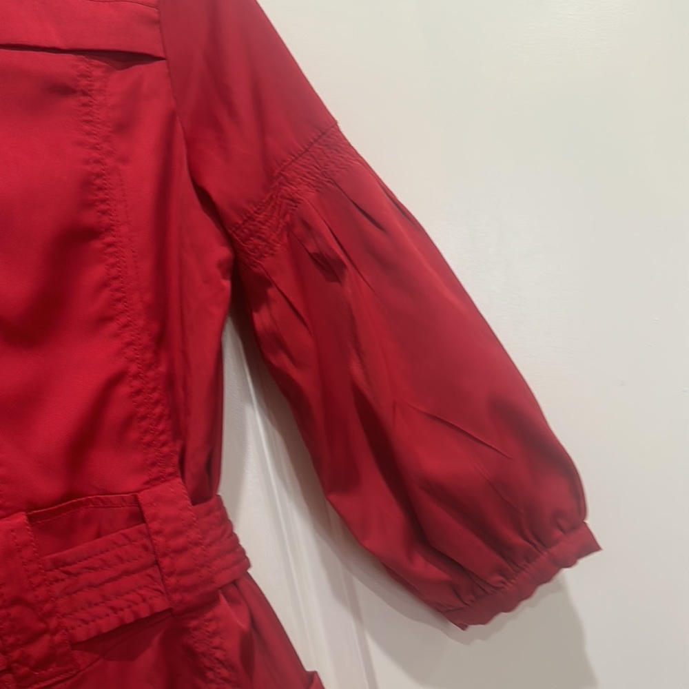 Beautiful Guess Jeans ruby red blazer in new condition. - Picture 5 of 6